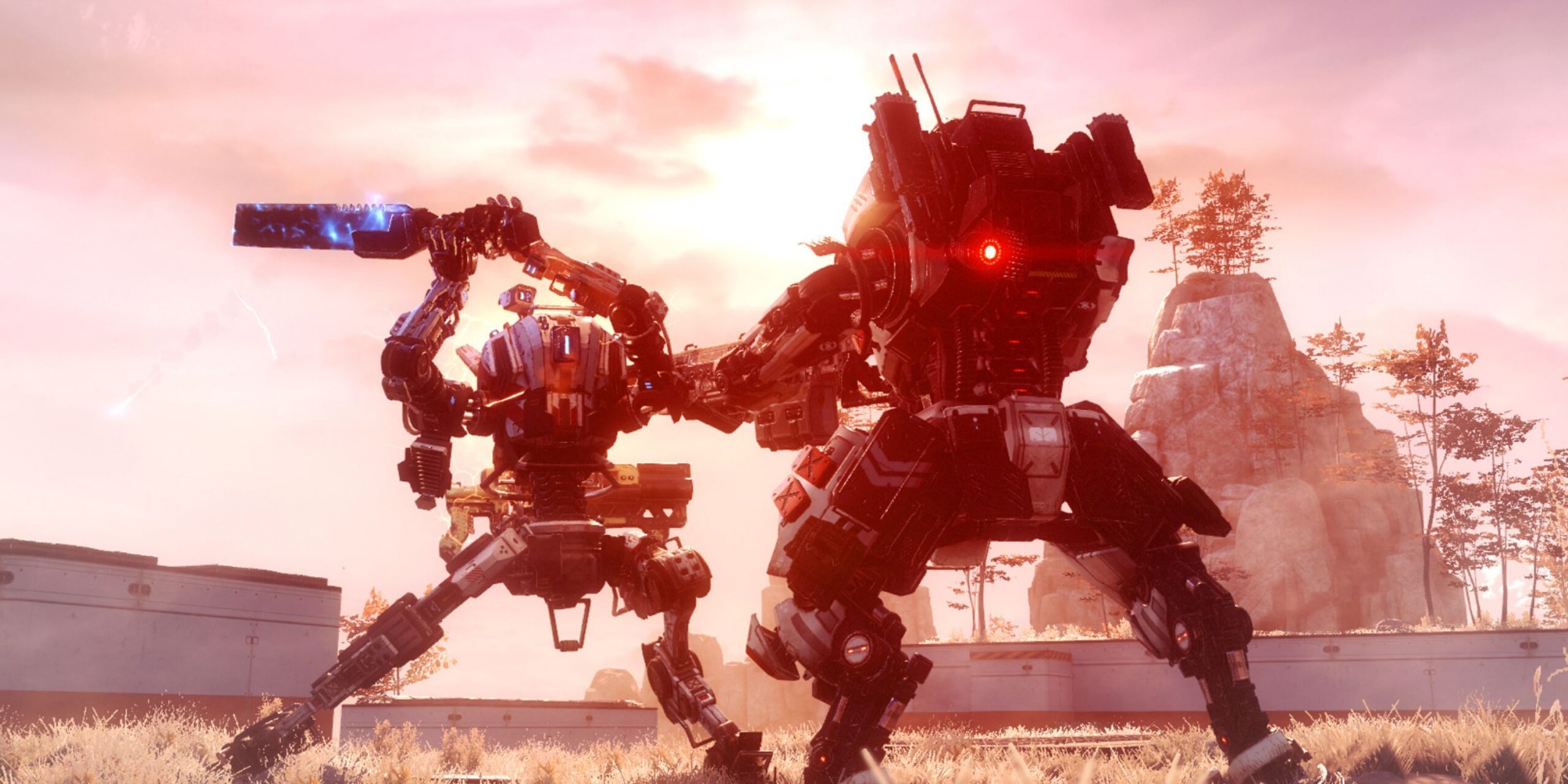 Titanfall 2 robosztus mechák harca